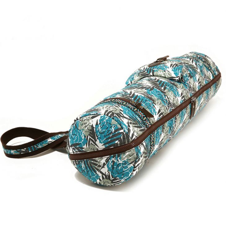 Водонепроницаемая многофункциональная сумка для йоги с логотипом на заказ, нейлоновый рюкзак для тренажерного зала, наплечный Коврик для йоги, сумка для переноски для девочек