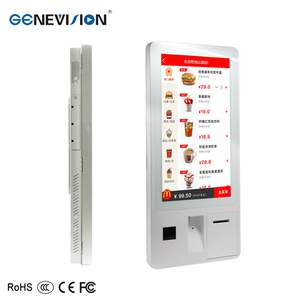 24 "32" đặt hàng kiosk màn hình cảm ứng hệ thống POS tự trả tiền máy tự dịch vụ thanh toán thứ tự kiosk cho McDonald của/KFC/nhà hàng - Product Image 5