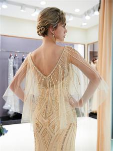 Gaun <span class=keywords><strong>Prom</strong></span> Punggung Renda Seksi Gaun Pesta Quinceanera Desain Khusus Tulle Gaun <span class=keywords><strong>Prom</strong></span> Leher Sweetheart Setengah Lengan PE19-<span class=keywords><strong>1</strong></span> - Product Image 5