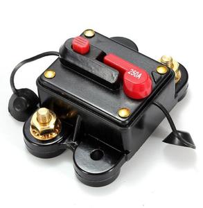 Bloc de protection de circuit avec disjoncteur et porte-fusible pour système audio de <span class=keywords><strong>voiture</strong></span>, alimentation à commutation automatique 12V 250A - Product Image 1