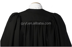 帽子とタッセル2017を持つマスターのための卒業式のガウン - Product Image 3