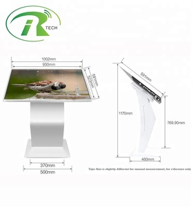 ร้อนขาย shopping mall touch หน้าจอ 43 นิ้วแนวนอนขาตั้ง lcd ข้อมูล <span class=keywords><strong>interactive</strong></span> touch <span class=keywords><strong>kiosk</strong></span> โรงงานราคา - Product Image 3