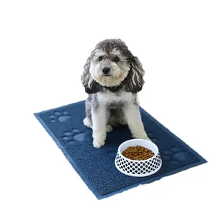Ultimo Disegno di Qualità Superiore PVC Pet Tappeto Stuoia, Porta Mat Per Pet
