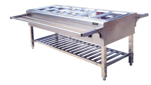 الفولاذ المقاوم للصدأ الكهربائية 8 المعكرونة حلة طهي المكرونة أعلى مع باين ماري - Product Image 2