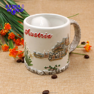 Handpainting Austria recuerdo personalizado Taza <span class=keywords><strong>de</strong></span> cerámica para los amigos - Product Image 1