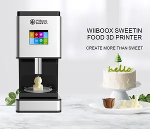 Wiibooxsweetin Printing Chocolate 3D Desktop Voedsel Printer Machine