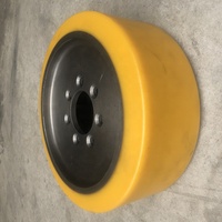 Pièce de chariot élévateur HY, longue durée de vie, 343x114-80 mm, 7 trous Roue de traction en polyuréthane 2793541