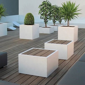 Custom Outdoor <strong>Rectangle</strong> Iron Metal Flower Planter Farming Gardening <strong>Plant</strong> <strong>Pot</strong> - Product Image 6