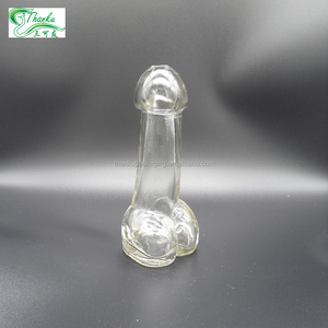สต็อกร้อนขายที่นิยมเซ็กซี่อวัยวะเพศชายรูปร่างขวดแก้วสำหรับไวน์น้ำLiqour - Product Image 4