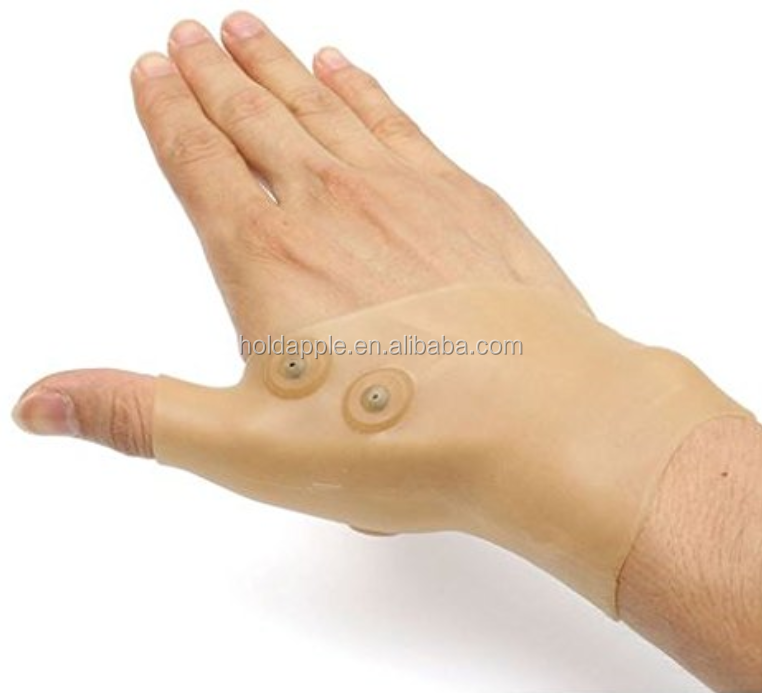 Силиконовая Магнитная терапевтическая гелевая запястная бандажная перчатка для снятия симптомов боли в мышцах артрита HA01654