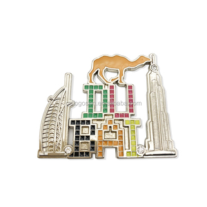<span class=keywords><strong>Dubai</strong></span> Souvenir Geschenken Koelkast Magneten Factory Custom Mini Ronde Knop <span class=keywords><strong>Dubai</strong></span> Magneet - Product Image 3