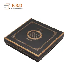 FSD de lujo de encargo de Chocolate innovadora caja de embalaje de papel