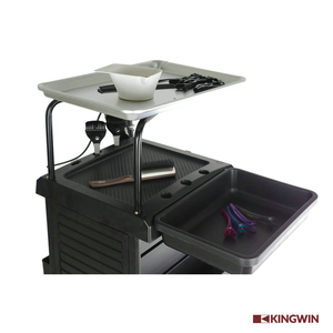 Kingwin Zwart Afsluitbare Schoonheidssalon Trolley - Product Image 5