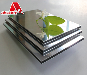 Miroir anodisé fini revêtement en aluminium panneaux muraux décoratifs panneau en plastique <span class=keywords><strong>composite</strong></span> aluminium murs extérieurs conception de la façade - Product Image 6