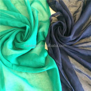 Japanese Voile Scarf Fabric Wholesale 1750 Twist 50s 62" Grey Fabric to Japan Market