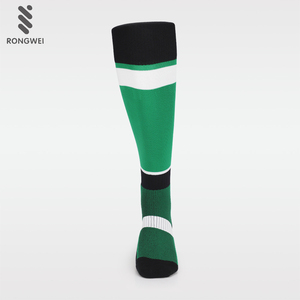 Algodón personalizada <span class=keywords><strong>venas</strong></span> varicosas verde largo gimnasio deportes calcetín - Product Image 4