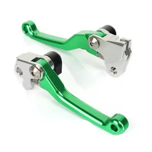 カワサキ用ダートバイクブレーキクラッチレバーKX65KX80 KX85 KX125 KX250 KX450 F KLX125 KLX250