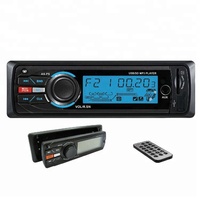 Reproductor mp3 Universal con Control remoto para coche, dispositivo estéreo con BT, suministro USB, SD, RADIO FM, AM, RDS, siri