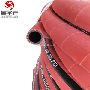 JingShengYuan jack hammer hose 3 4 inch colorful flexible rubber air water hose flex heat proof gasoline uhmwpe acid resistant chemical hose