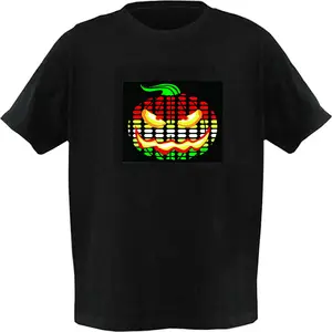 Frohes neues Jahr benutzer definierte LED-T-Shirt, T-Shirt Licht LED-T-Shirt, T-Shirt LED-Anzeige