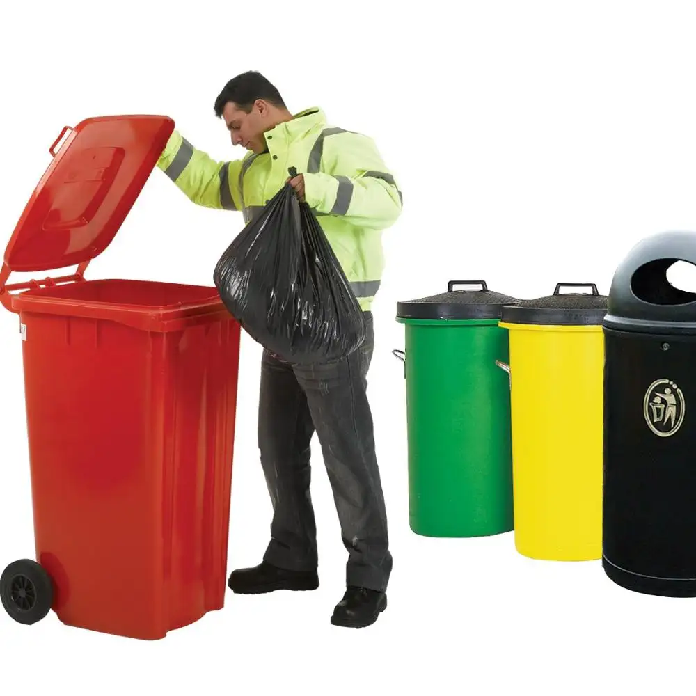 Plastic garbage trash bin kitchen waste bin price.