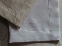 100% puro de servilleta de lino blanco/crema/Marfil/color natural para restaurante/boda/venta al por mayor en un precio barato
