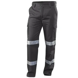 TC and cotton bleach resistant cargo work pants Workwear construction pants