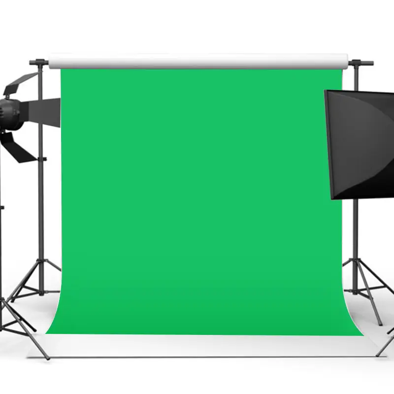 Gratis Verzending 10X1 0ft/300X300Cm Chromakey Groene Doek Screen Achtergrond Foto Groen Scherm Muslin Fotografie Studio achtergrond