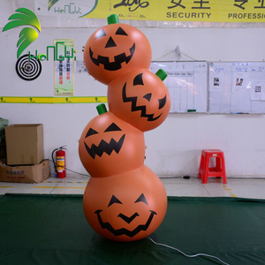 Хит продаж, надувная Тыква для Хэллоуина Hongyi, Надувное наружное украшение двора - Product Image 1
