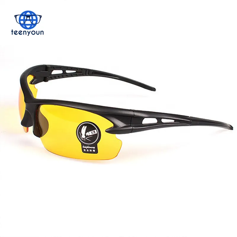 Night vision Sunglass drivers night-vision glasses anti night with luminous driving glasses Protective Gears sunglasses Eyewear