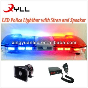 Led light bar avec la <span class=keywords><strong>police</strong></span> <span class=keywords><strong>sirène</strong></span> parleur/bleu, d'urgence. stroboscopique <span class=keywords><strong>voiture</strong></span>/conduit feux d'ambulance/<span class=keywords><strong>voiture</strong></span> <span class=keywords><strong>de</strong></span> <span class=keywords><strong>police</strong></span> - Product Image 1
