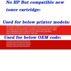 Poudre de toner CE320A, CE321A, <span class=keywords><strong>CE322A</strong></span>, CE323A, recharge de toner compatible pour cartouche de toner hps CM1415, 1415, CP1525, 1525 - Product Image 5
