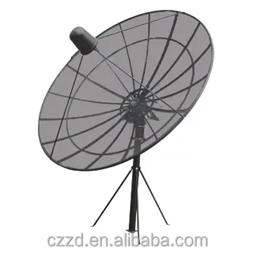 HD C-band-1.8M Besar Padat Jala Televisi Satelit hidangan 6FT