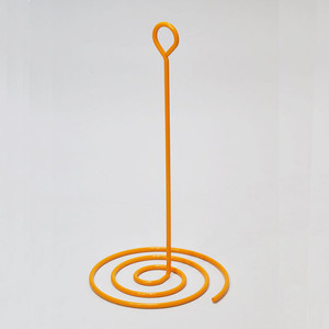 Venta caliente 2 colores cromo y naranja toallero de papel de metal - Product Image 6