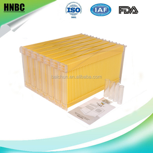 Nouveau arrivent miel auto qui coule abeille ruche avec un écoulement plastique ruche cadres - Product Image 4