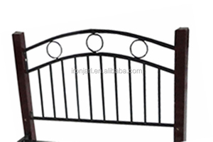 China Produceren Goedkope Metalen Enkele <span class=keywords><strong>Cot</strong></span> <span class=keywords><strong>Bed</strong></span> Met Houten Benen Y