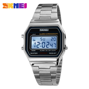 Original supplier women digital watches <span class=keywords><strong>rose</strong></span> gold Square - Product Image 3