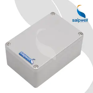 IP66 Wasserdichte Aluminium Junction Box Großhandel Beste Preis 125*80*55mm Elektronische Aluminium Gehäuse Fall mit 4 schrauben