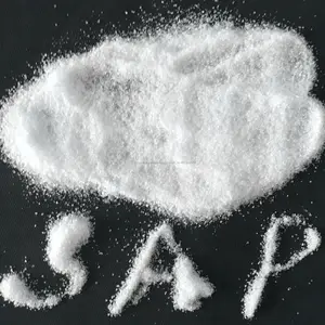 Fornecedor Super Absorbent Polymer SAP Resina de polímero de sódio