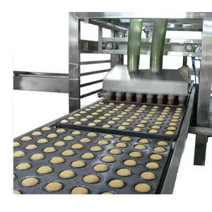 Cake Maken Machine/Cupcake Vla Taart Productielijn Apparatuur