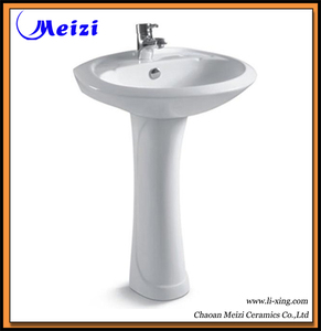 cuarto <span class=keywords><strong>de</strong></span> baño sanitario <span class=keywords><strong>de</strong></span> <span class=keywords><strong>pie</strong></span> lavabo - Product Image 1