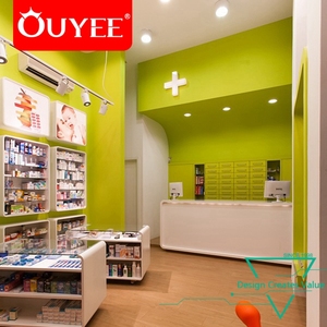 Diseño de Interiores de Mini Mercado en 3D Max, Exhibidores de Maquillaje, Muebles para Tienda de Cosméticos - Product Image 3
