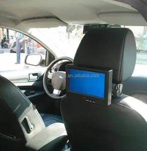 7 pollici lettore multimediale mp4 avvio rapido, taxi piccolo display video lcd, lcd cabina auto taxi schermo pubblicità