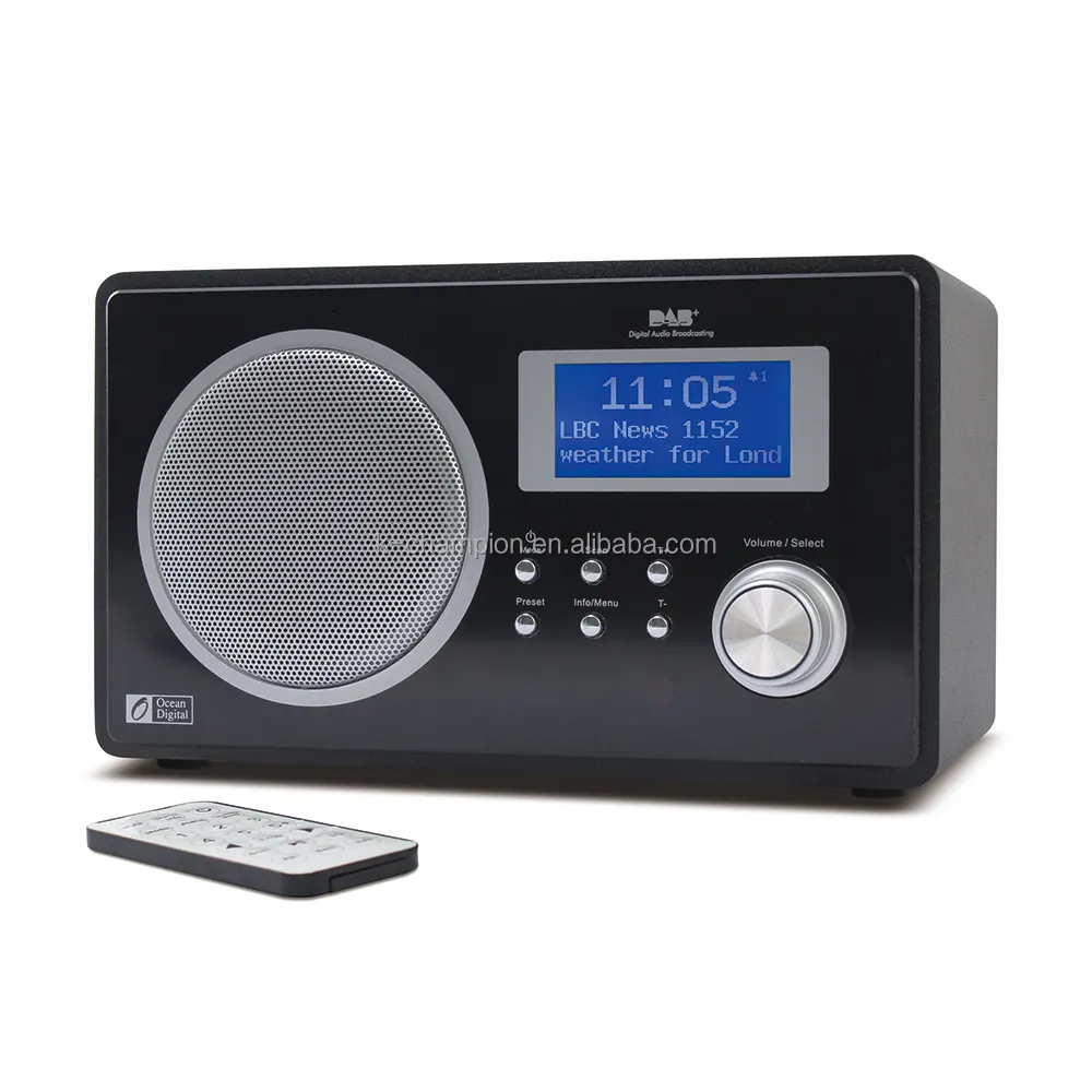 2018 HKTDC Fair Wooden FM DAB Radio