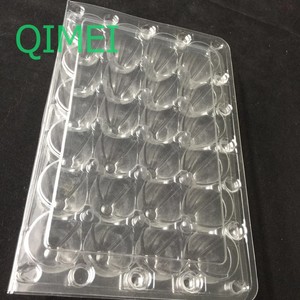 Hot bán giá thấp chất lượng cao bán buôn dùng một lần rõ ràng nhựa vỏ sò 12/18 lỗ Trứng chim cút khay/thùng carton - Product Image 5