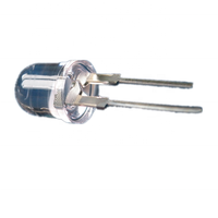 Fournisseur chinois de LED à longueur d'onde spéciale, lentille transparente, 8 mm, ronde, immersion, 4000 nm, 4100 nm, 4200 nm, 4300 nm, 4500 nm, infrarouge, LED IR
