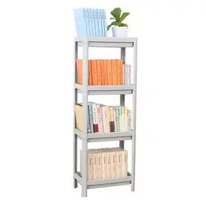 เด็กแบบพกพาชั้นวางหนังสือพลาสติกชั้นวางหนังสือหนังสือตู้ในครัวเรือน Rack