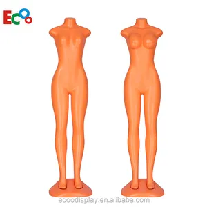 Brazilian PE Female Mannequin Plus Size Mannequin Dummy Big Breast Headless Female Women Standing Clothes Shop Display