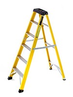 Échelle en FRP certifiée européenne, charge 400 kg, échelle à marches avec plateforme, escalier pliable populaire, dernier design, échelle pour grenier