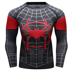 Camiseta con estampado 3d <span class=keywords><strong>de</strong></span> rashguard, logotipo personalizado, Cody Lundin - Product Image 3